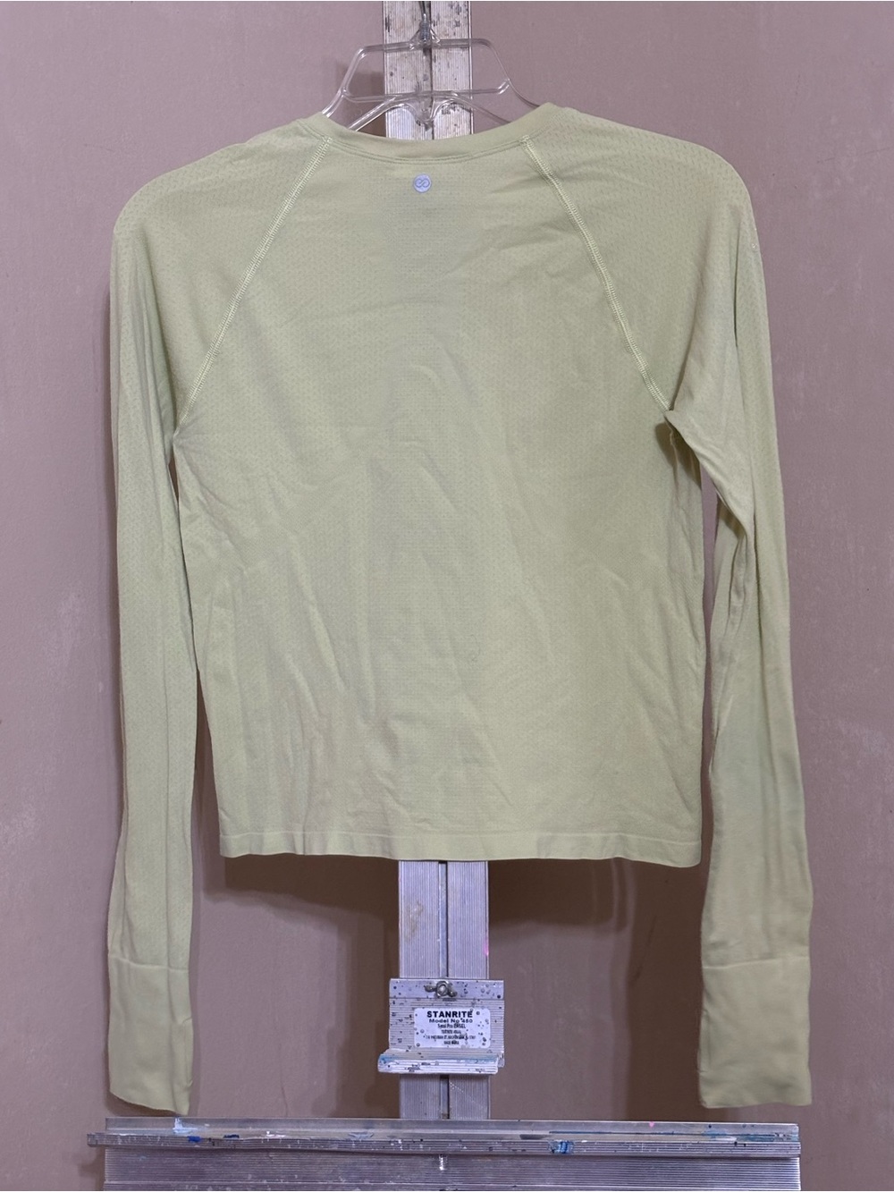 CALIA by Carrie Underwood Seamless Long Sleeve Athletic Top Chartreuse Green Sm - Picture 6 of 10